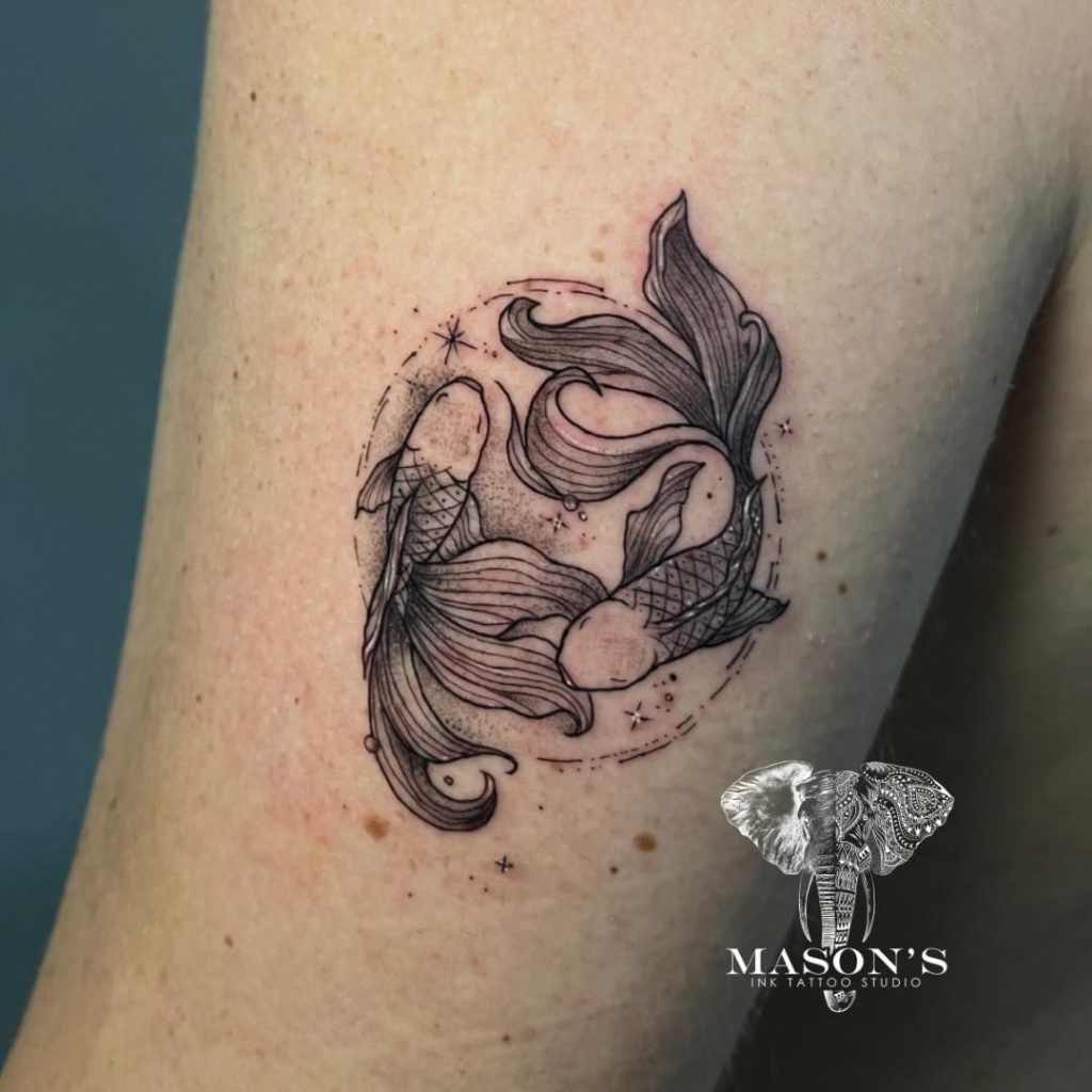 koi fish tattoo 